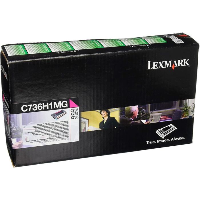 Toner Laser Lexmark C736H1 mg Magenta 10000 Paginas 1