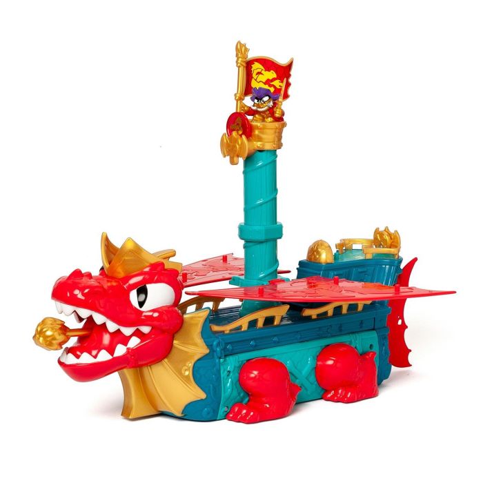 Magic Box Ppxsp112In30 Barco Pirata Piratix Dragon Ship 3 en 1: Tierra, Mar, Aire con Cañón, Figura Exclusiva y Tesoro 1 Magic Box Ppxsp112In30 Barco Pirata Piratix Dragon Ship 3 en 1: Tierra, Mar, Aire con Cañón, Figura Exclusiva y Tesoro 1