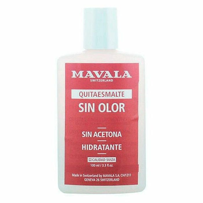 Mavala F92620/1 Quitaesmalte Crystal sin Acetona y sin Olor para Uñas Frágiles y Secas, Elimina Laca Ultra Respetuoso 100 ml