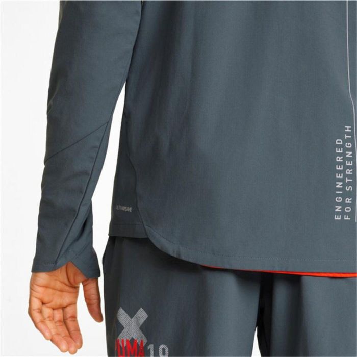 Chaqueta Deportiva para Hombre Puma Train Ultraweave Gris oscuro 5
