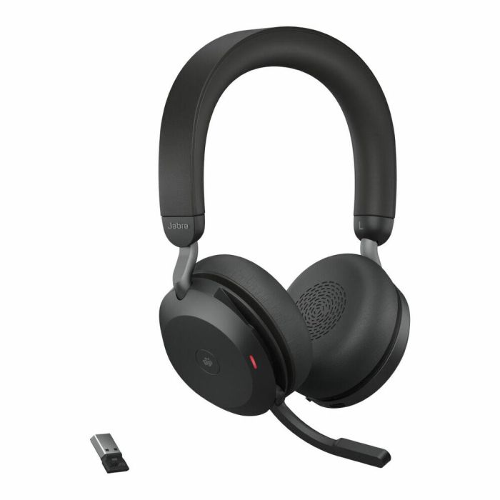 Jabra Evolve2 75 USB-A MS-Teams Auriculares Inalámbricos Diadema Binaural para Oficina Centro de Llamadas con Bluetooth y Cancelación de Ruido 2