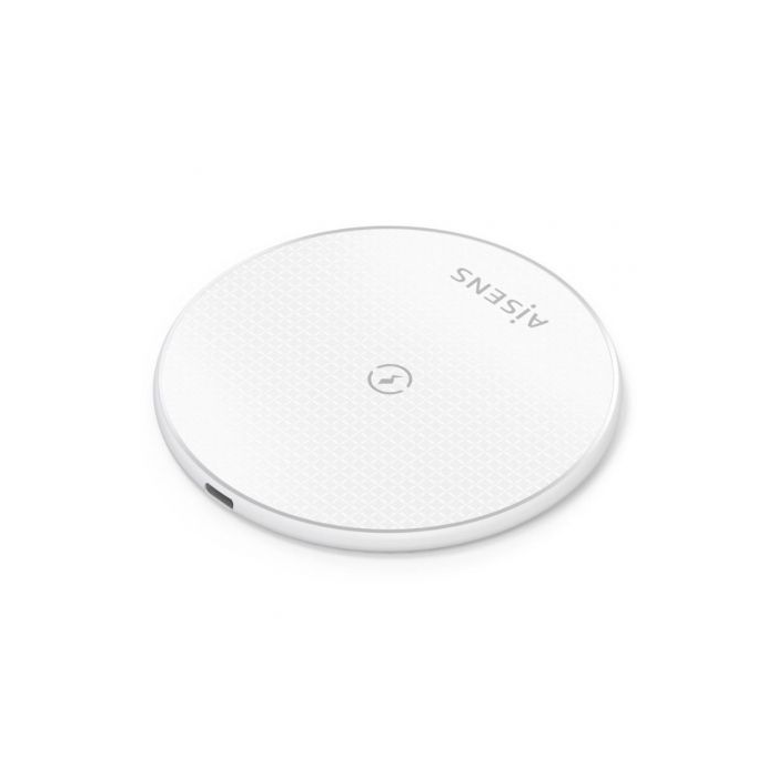 Estación de Carga Inalámbrica Qi Aisens ASCH-15W1WC057-W/ 1xUSB Tipo-C/ 15W/ 5W/ Blanco 1