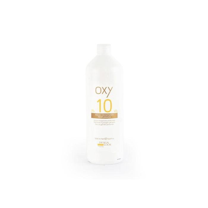 Design Look Oxigenada 10 Volúmenes, Crema Reveladora Delicada para Coloración, 1000 ml
