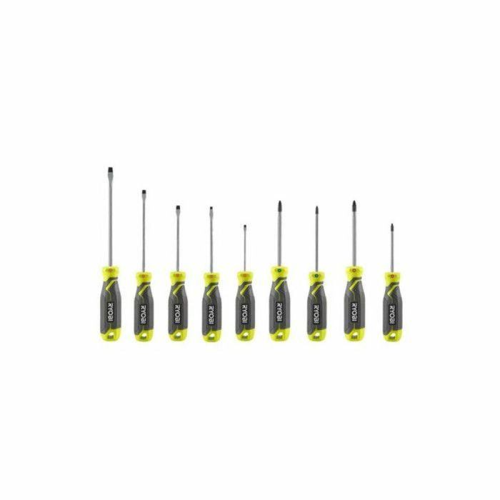 Set de Destornilladores Ryobi RHSDS9PC 0 Set de Destornilladores Ryobi RHSDS9PC 0