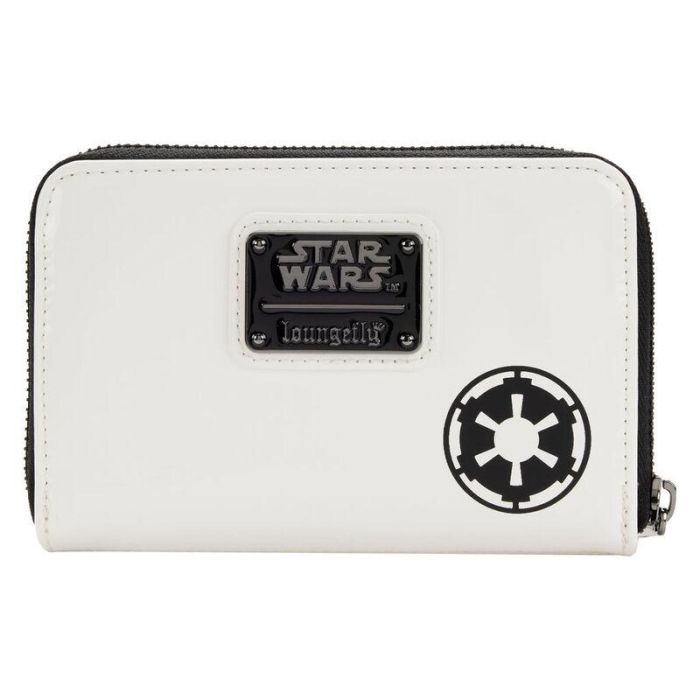 Loungefly Cartera Star Wars Stormtrooper - Licencia Oficial, Cuero PU 3 Loungefly Cartera Star Wars Stormtrooper - Licencia Oficial, Cuero PU 3