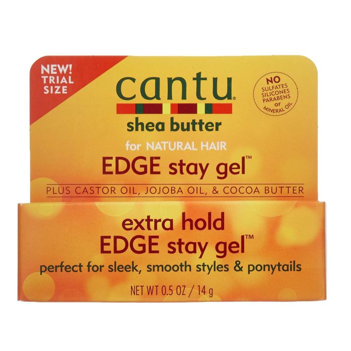 Cantu Shea Butter Natural Hair Extra Hold Edge Stay Gel 14 g