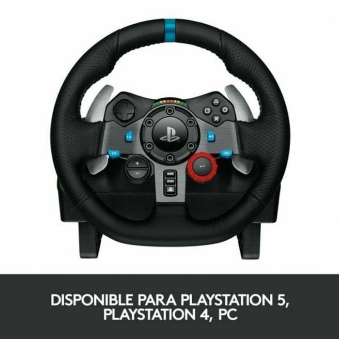 Logitech G29 Driving Force Volante y Pedales, Retroalimentación de Fuerza para PC, PlayStation 5, PS4 y PS3, USB Alámbrico 61 Logitech G29 Driving Force Volante y Pedales, Retroalimentación de Fuerza para PC, PlayStation 5, PS4 y PS3, USB Alámbrico 61