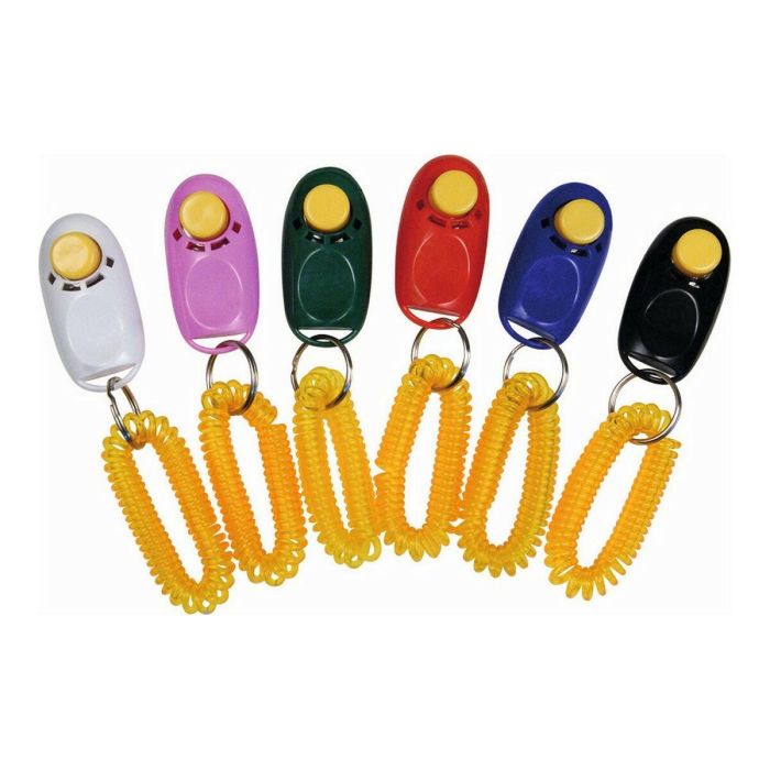 Gloria Clicker para Adiestramiento Canino Positivo - Herramienta Eficaz de Entrenamiento para Perros, Plástico Colores Surtidos 1 Gloria Clicker para Adiestramiento Canino Positivo - Herramienta Eficaz de Entrenamiento para Perros, Plástico Colores Surtidos 1
