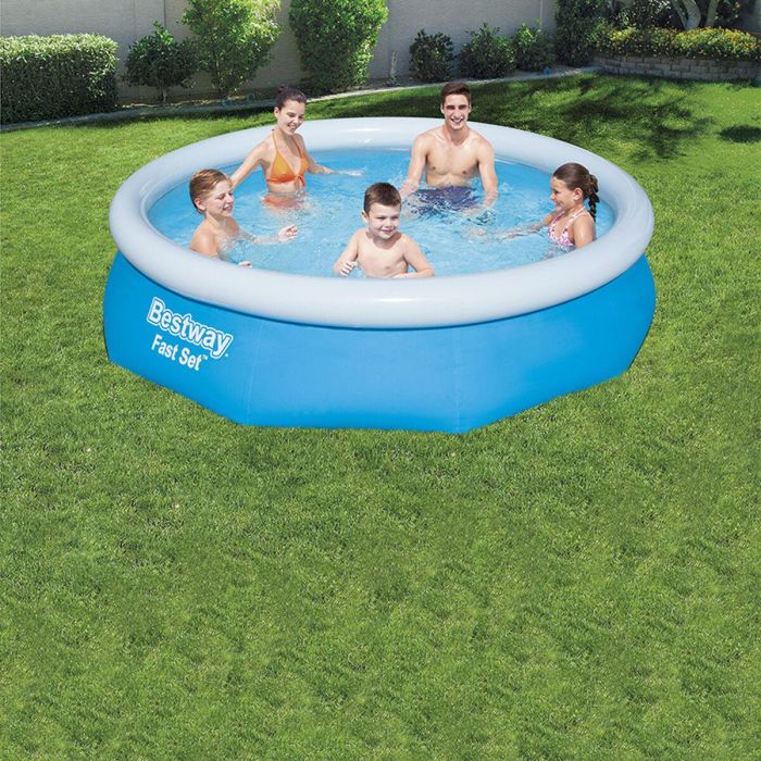 Bestway Piscina Hinchable Adulto Aro con Depurador 305x76 cm Jardin 57270 3