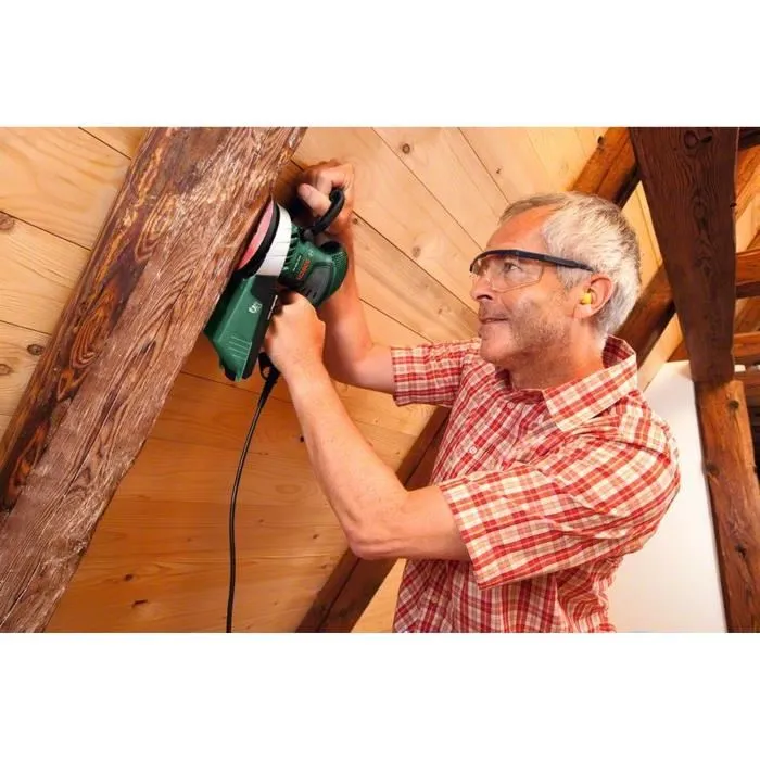 Bosch Lijadora Orbital Aleatoria PEX 400 AE 350W 125mm con Microfiltro 4