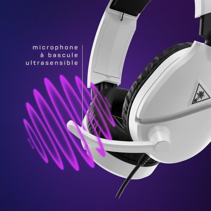 Auriculares gaming multiplataforma - TURTLE BEACH - Recon 70X - Blanco 5 Auriculares gaming multiplataforma - TURTLE BEACH - Recon 70X - Blanco 5