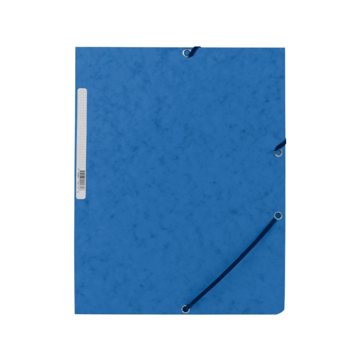 Q-connect Carpeta kf02167 Gomas Cartón Símil Prespán Solapas 320x243 mm Azul 2