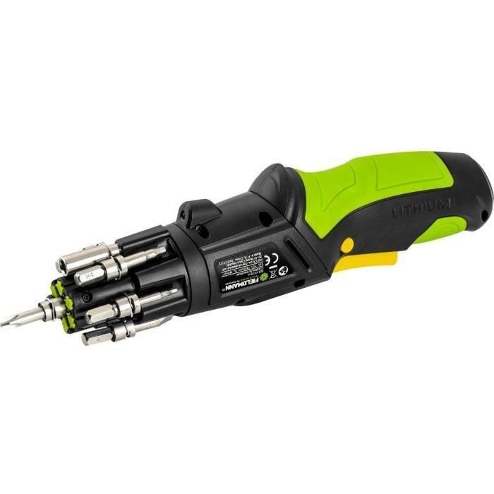 Fieldmann FDG 5018-108AR Juego de herramientas con destornillador inalámbrico 4
