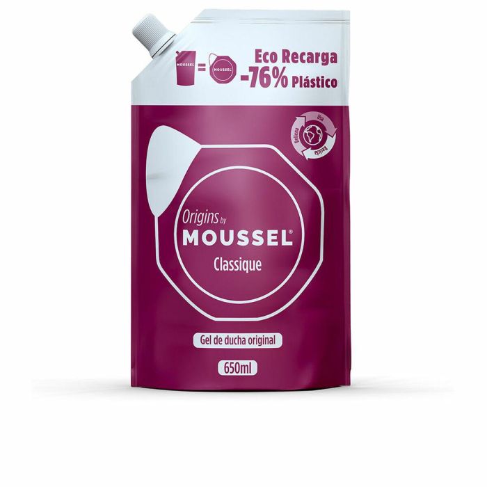 Moussel Classique Gel De Ducha Original Recarga 650 Ml Moussel Classique Gel De Ducha Original Recarga 650 Ml
