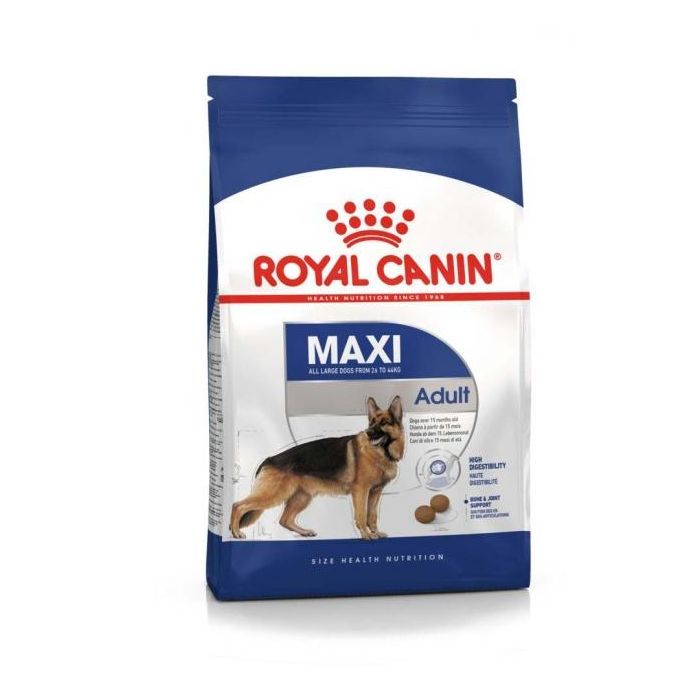 Royal Canin Maxi Adult - Alimento para Perros Razas Grandes, 15 kg - Nutrición Completa para Adultos Royal Canin Maxi Adult - Alimento para Perros Razas Grandes, 15 kg - Nutrición Completa para Adultos