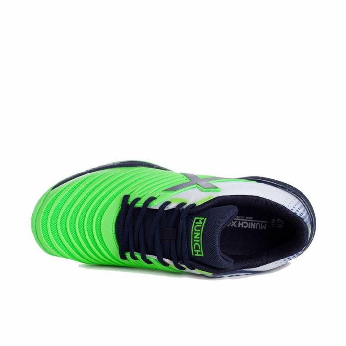 Zapatillas de Padel para Adultos Munich Padx 24 Verde Hombre 1