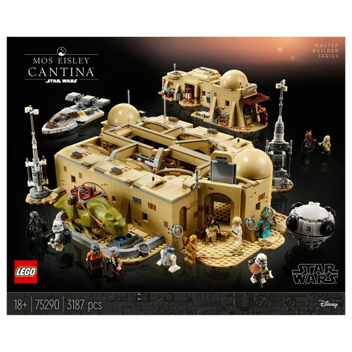 LEGO Star Wars Mos Eisley Cantina 75290 - Juego de Construcción 3187 Piezas con 21 Minifiguras 25