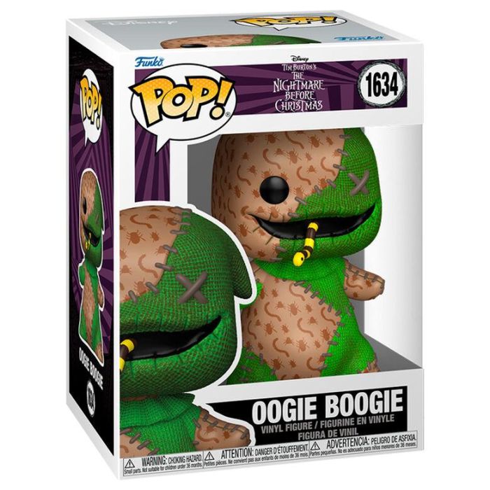 Funko Figura POP Disney Pesadilla Antes de Navidad Oogie Boogie Figura Vinilo