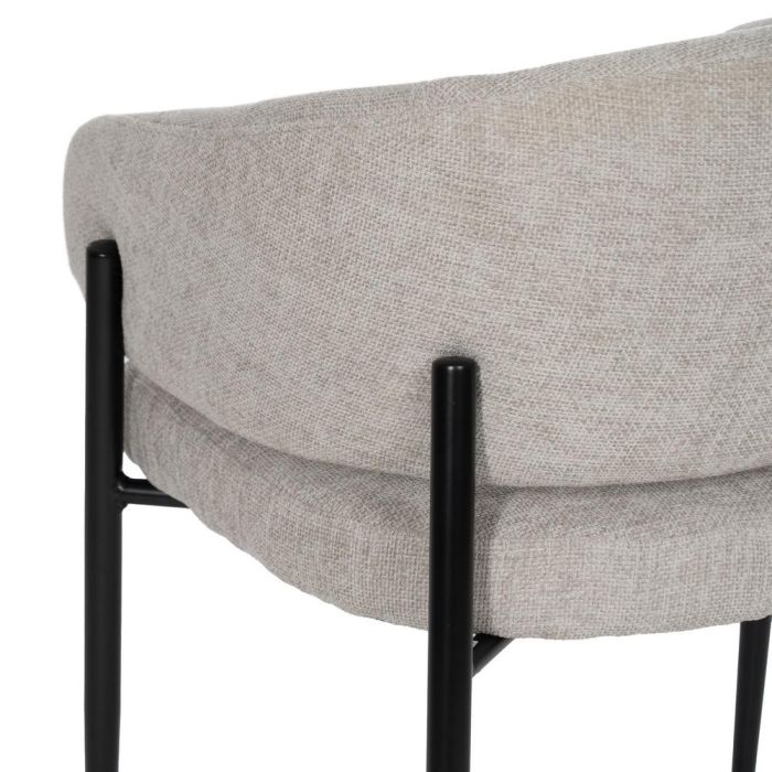 Silla Gris Tejido-Metal Contract 60 X 57 X 79 cm