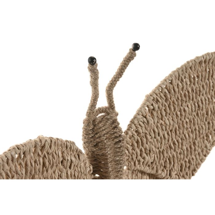 Decoracion Pared Shabby DKD Home Decor Verde Natural 8.5 x 28 x 49 cm (4 Unidades) 1