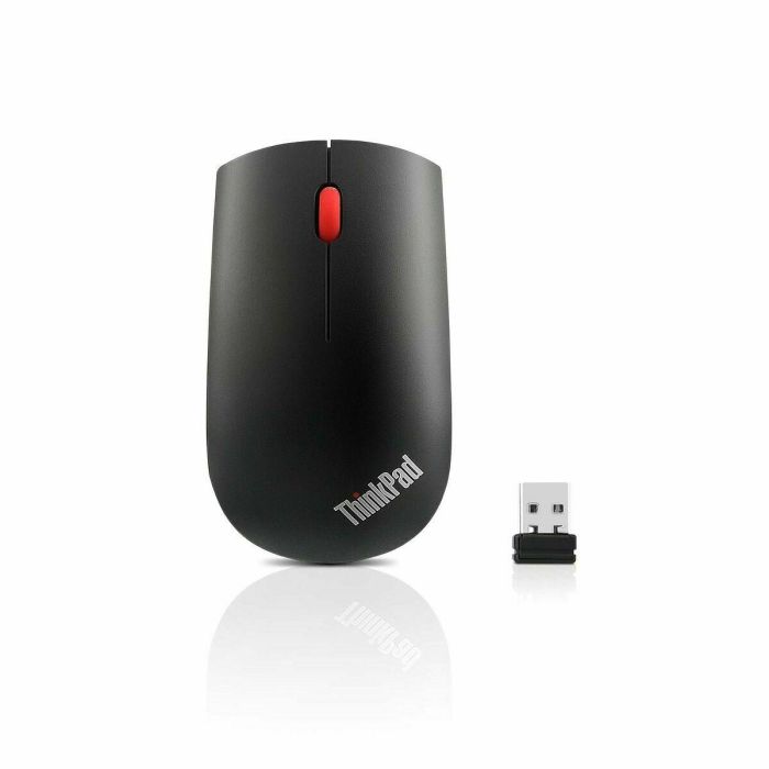 Ratón Inalámbrico Lenovo ThinkPad Essential Negro Gris 1200 DPI 15 Ratón Inalámbrico Lenovo ThinkPad Essential Negro Gris 1200 DPI 15