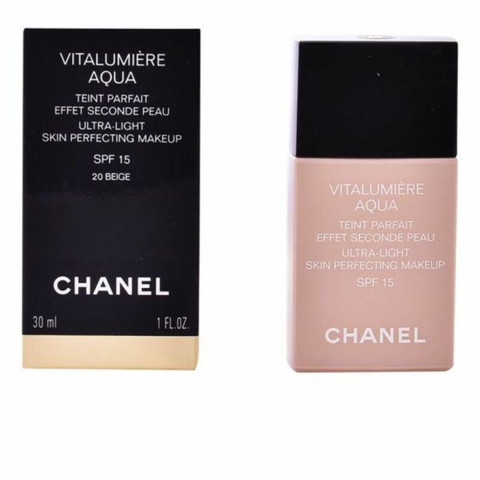 Base de Maquillaje Fluida Vitalumière Aqua Chanel 13 Base de Maquillaje Fluida Vitalumière Aqua Chanel 13