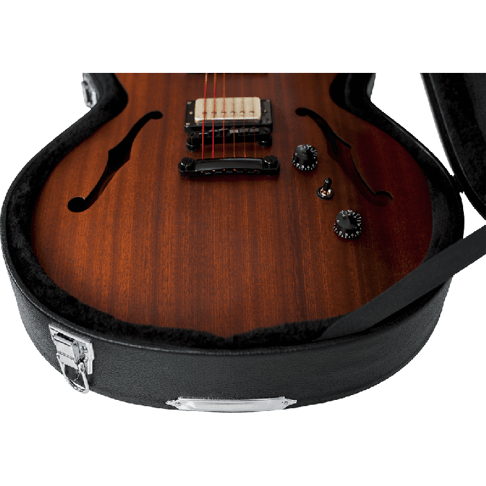 Gator Estuche Guitarra Eléctrica Formato 335 Semi Hollow GWE Negro 5