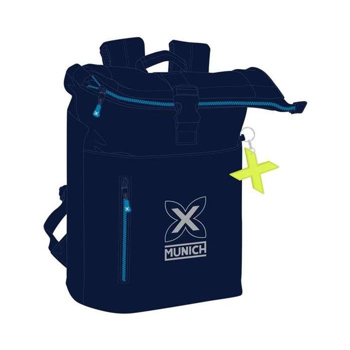 Mochila para Portátil Munich Nautic Azul marino 28 x 42 x 13 cm