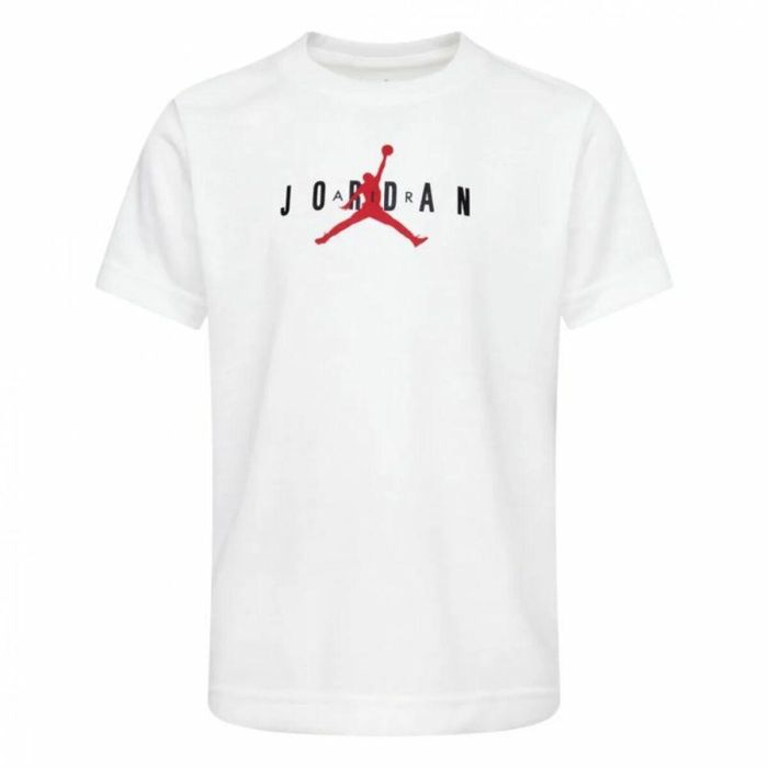 Camiseta de Manga Corta Infantil Jordan Jumpman Graphic Blanco Camiseta de Manga Corta Infantil Jordan Jumpman Graphic Blanco