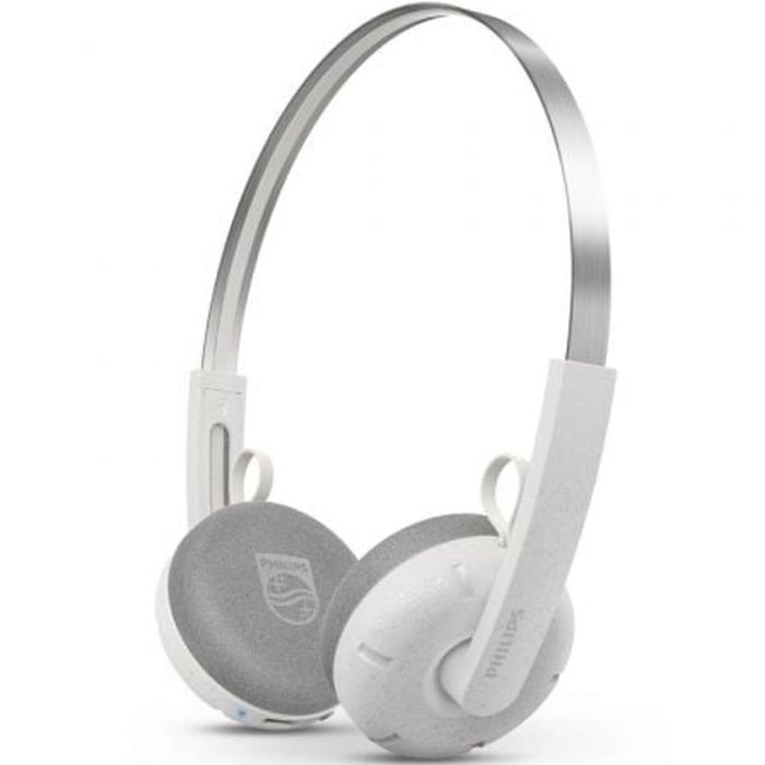 Philips Auriculares Inalámbricos 2000 series TAH2000WT/1 con Micrófono y Bluetooth, Blancos