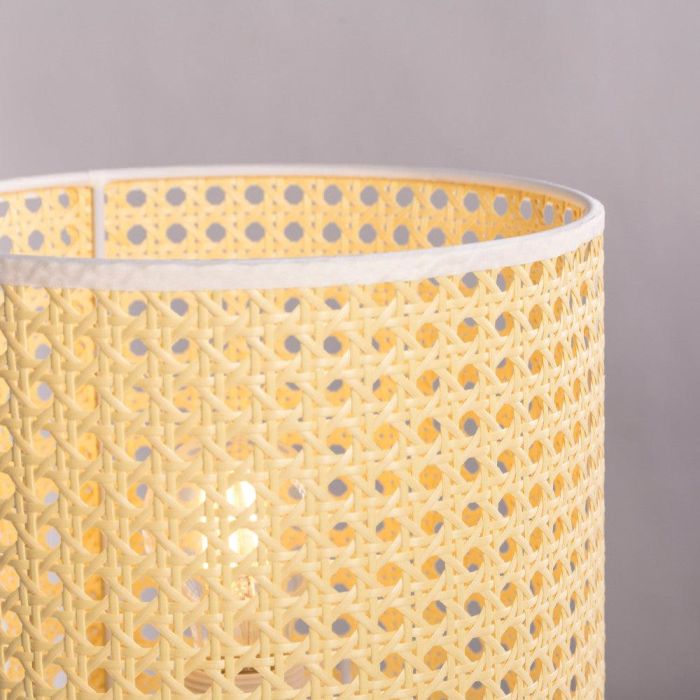 Lámpara de Mesa Shakhty de Ratán con Casquillo E27 Estilo Boho-Chic para Salón Dormitorio SKD-T1009 1