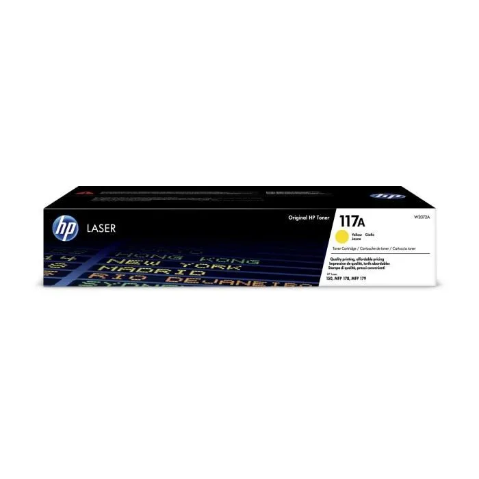 HP Toner Amarillo 150A,178,179Fnw - 117A, 700 Cop./Cap./Ml. 0 HP Toner Amarillo 150A,178,179Fnw - 117A, 700 Cop./Cap./Ml. 0
