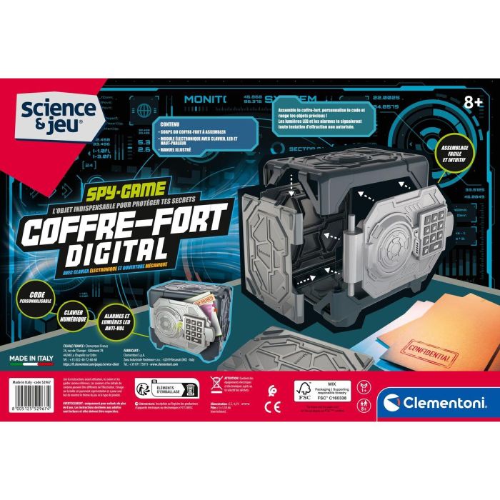 Clementoni Caja Fuerte Digital CLE8005125529674 6