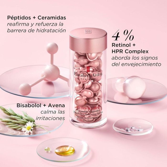 Elizabeth Arden Retinol + Hpr Sérum Alisador De Arrugas En Cápsulas 60 Unidades 60 u 4 Elizabeth Arden Retinol + Hpr Sérum Alisador De Arrugas En Cápsulas 60 Unidades 60 u 4
