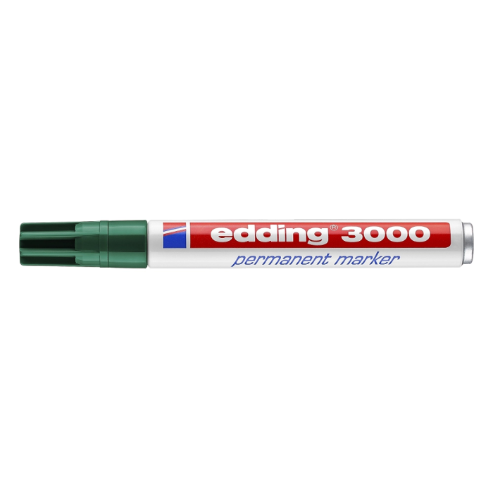 Edding Marcador Permanente 3000 Verde Set 10 Unidades Trazo 1.5-3mm (Set de 10) 2