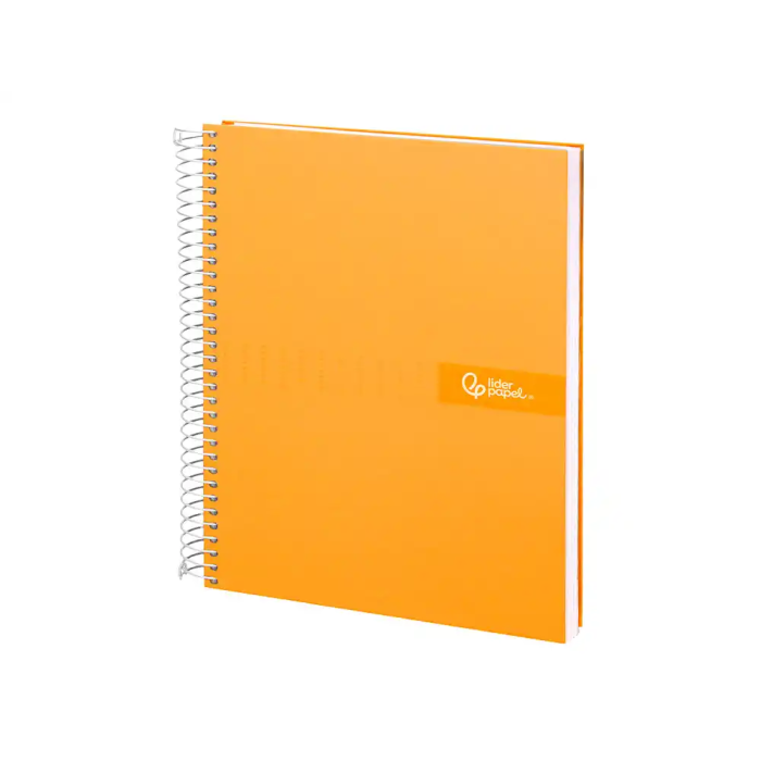 Liderpapel Cuaderno Espiral A5 Micro Crafty Tapa Forrada 120 Hojas 90gr Cuadro 5mm Color Naranja 2