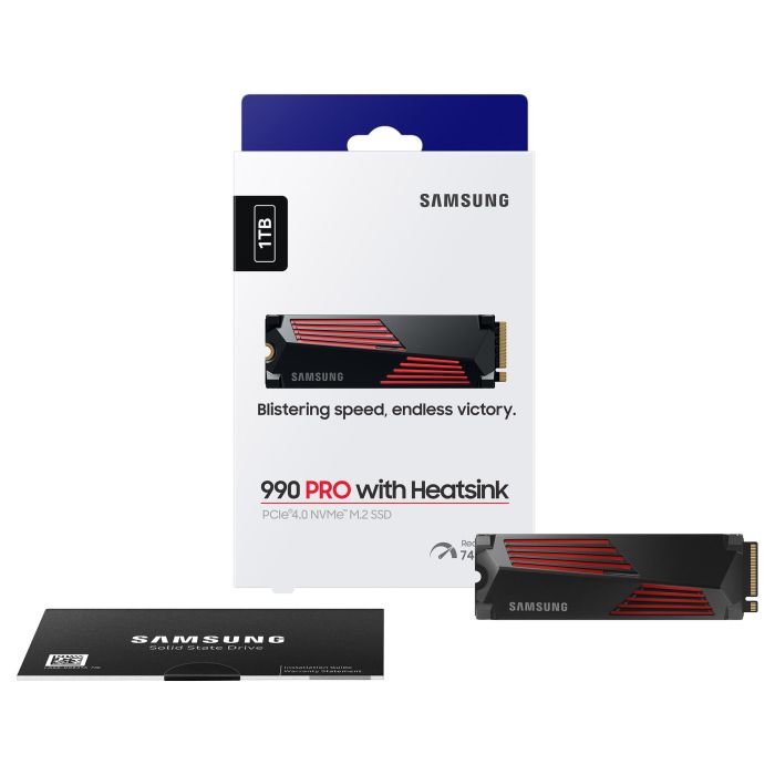 Samsung MZ-V9P1T0 SSD M.2 1TB PCIe 4.0 NVMe 7450MB/s Lectura 6900MB/s Escritura para PC 2