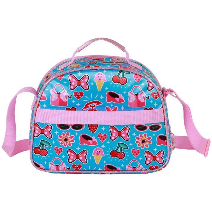 Bolsa Portamerienda 3D Happiness Disney Minnie Mouse Azul 2 Bolsa Portamerienda 3D Happiness Disney Minnie Mouse Azul 2