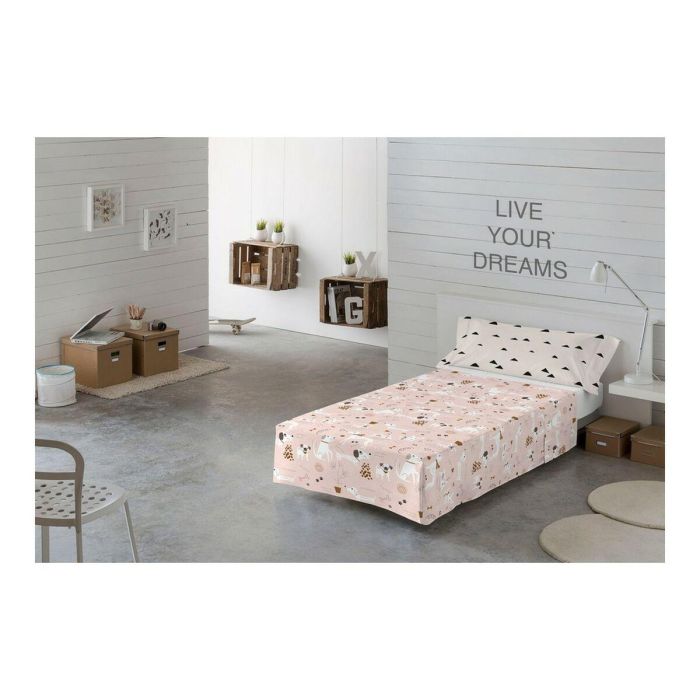 Juego de Sábanas Panzup Dog 4 Cama de 180/190 260 x 270 cm 2 Juego de Sábanas Panzup Dog 4 Cama de 180/190 260 x 270 cm 2