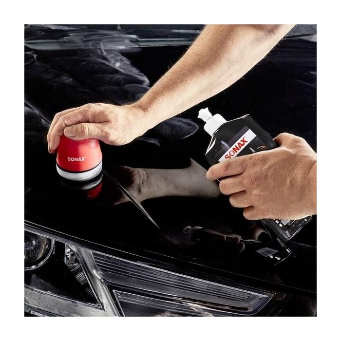 Sonax Abrillantador + Cera Negro SX02961000 para Coches de Pintura Negra 500 mL 3