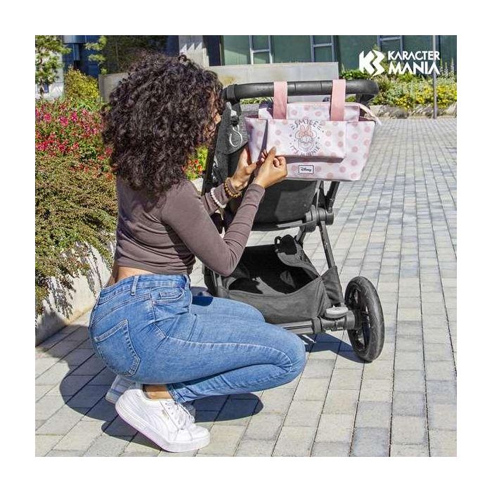 Bolso organizador carro bebé hamper mommy minnie mouse dear 39 x12 x24 cm 1 Bolso organizador carro bebé hamper mommy minnie mouse dear 39 x12 x24 cm 1