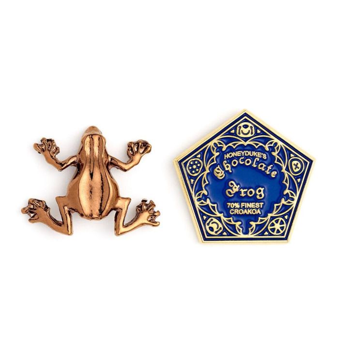 Pin Rana de Chocolate + Bola de Navidad Harry Potter 1
