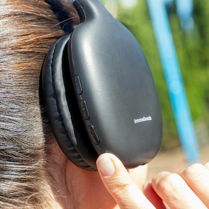 Auriculares de Diadema Plegables Inalámbricos Folbeat InnovaGoods 7 Auriculares de Diadema Plegables Inalámbricos Folbeat InnovaGoods 7