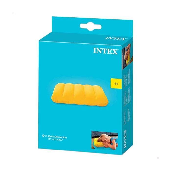 Intex Almohada Flocada PVC Rayon 43x28x9cm Colores Surtidos 3 Intex Almohada Flocada PVC Rayon 43x28x9cm Colores Surtidos 3