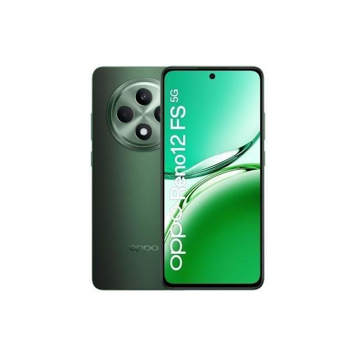 Oppo 110010234157 Reno 12 FS 5G Smartphone 12GB/512GB Pantalla OLED 6.67" 120Hz Cámara 50MP 5000mAh Verde