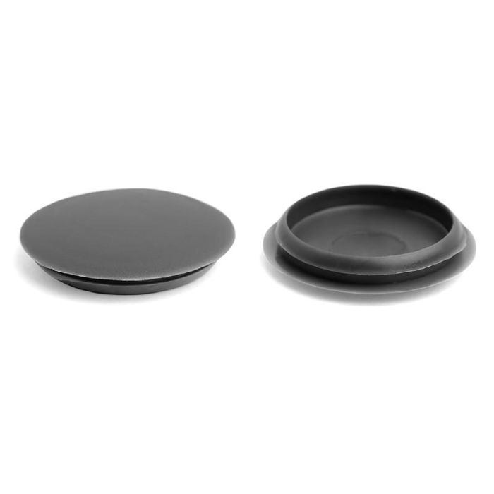 DUVER Tapa Embellecedora Plástico Antracita Agujero 25mm (300 Unidades) 0 DUVER Tapa Embellecedora Plástico Antracita Agujero 25mm (300 Unidades) 0