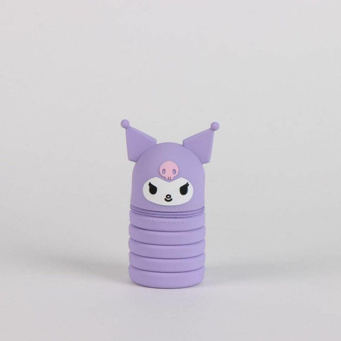Cerdá Estuche Portatodo Hello Kitty de Silicona Morado T.Única 3