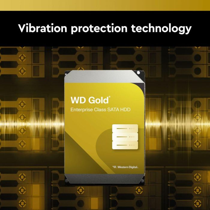 Western Digital WD8005FRYZ Disco Duro Interno Gold 8 TB 7200 RPM 128 MB 3.5" SATA III 3