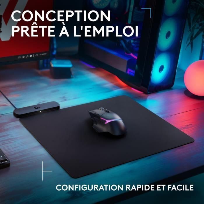 Logitech G LOG5099206128828 Alfombrilla de ratón gaming con sistema de carga inalámbrica Powerplay 2, color negro 2 Logitech G LOG5099206128828 Alfombrilla de ratón gaming con sistema de carga inalámbrica Powerplay 2, color negro 2