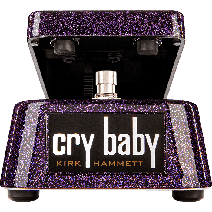 Dunlop Kirk Hammett Collection Wah Cry Baby Pedal Efecto Guitarra Púrpura